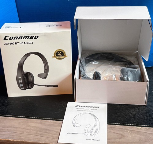 Conambo JBT600 BT Bluetooth Wireless Headset Use for phone gaming - 第 2/11 張圖片