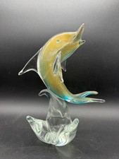 Delfino in vetro di Murano anni '70