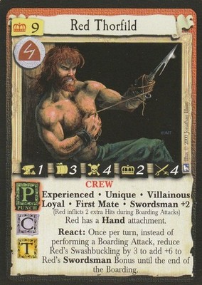 Red Thorfild (Experienced) - Fate's Debt - 7th Sea