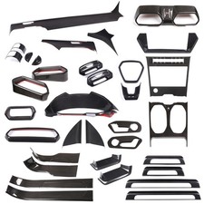 Real Dry Carbon Fiber Interior Trim Cover Set Fits LAMBORGHINI URUS 2018-2024