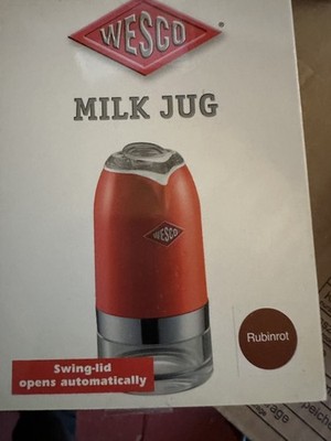 WESCO MILCHKÄNNCHEN MILK JUG RUBINROT  WESTERMANN  NEU OVP ! SELTEN AUSVERKAUFT!