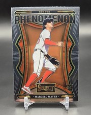 2025 Panini Select Baseball Marcelo Mayer RC Phenomenon Insert Boston Red Sox