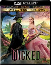 Wicked - 4K Ultra HD + Blu-ray + Digital 4K UHD Blu-ray  NEW