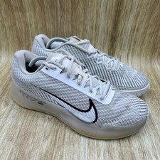 Nike Court Air Zoom Vapor 11 Women's Size 8 White Black Tennis Shoes DR6965-100