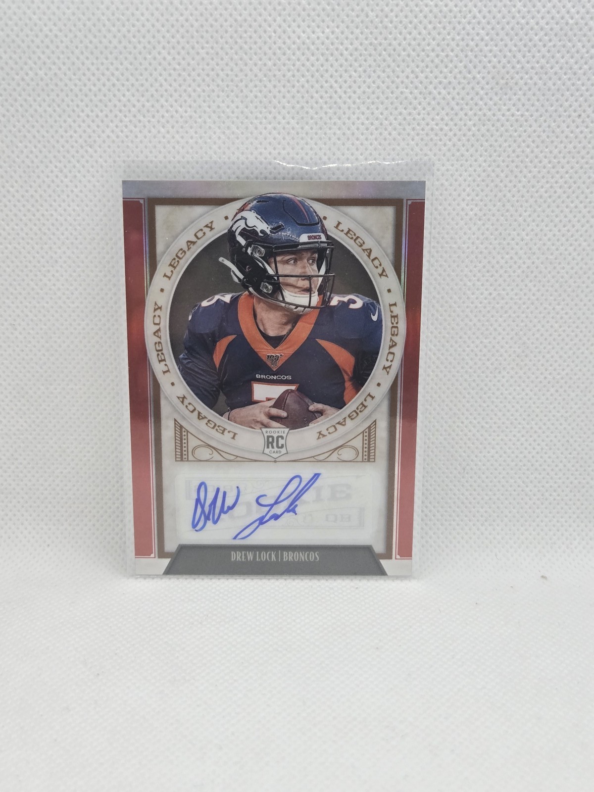 Drew Lock Panini Chronicles Legacy #210 Signature-Red