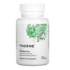 Thorne Berberine 1000mg Serving 500mg Per Cap...
