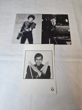3 Postcards Featuring Pete Townshend Of The Who, Nigel Harrison & Jimmy Destri