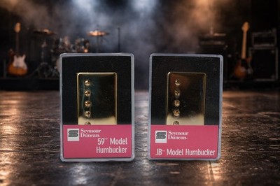 Seymour Duncan SH-4 JB Bridge & SH-1 59 Neck GOLD Humbucker Pickup Set - NEW