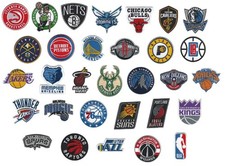 NBA Basketball Team Logo Iron on Patches choose from all 30