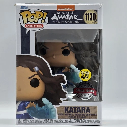 Funko Pop! Animation Avatar the Last Airbender Katara #1130 Special Edition GITD