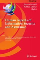 Human Aspects Of Information Security And Assurance | Steven Furnell (U. A.)