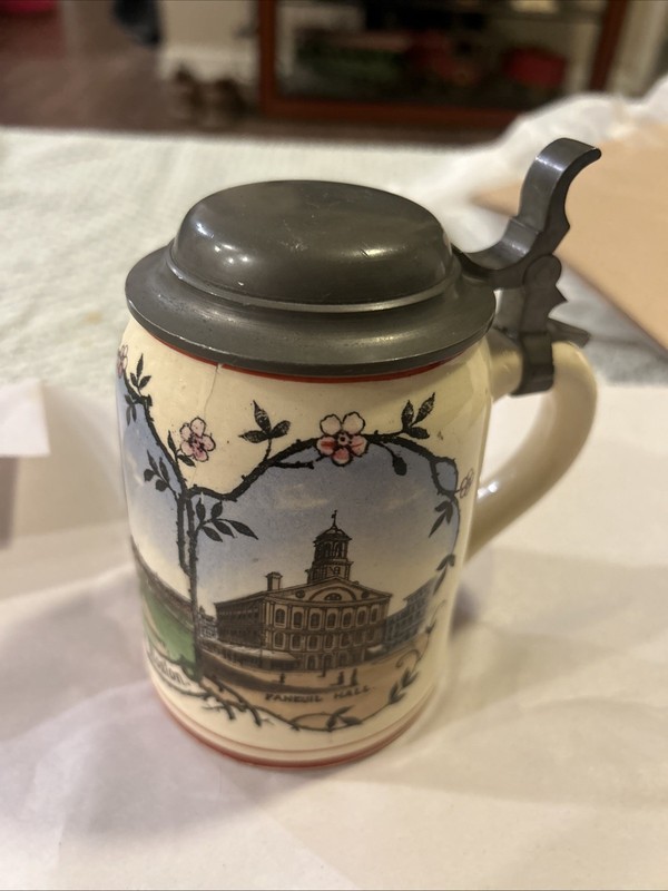 Rare Boston Souvenir Stein