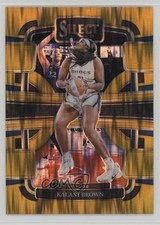 2024 Panini Select WNBA Concourse Gold Flash Prizm 6/10 Kalani Brown #10 3d3