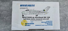 1/72 Whirlykits De Havilland DH 108 vacu-form kit - WPX72008 - Please read