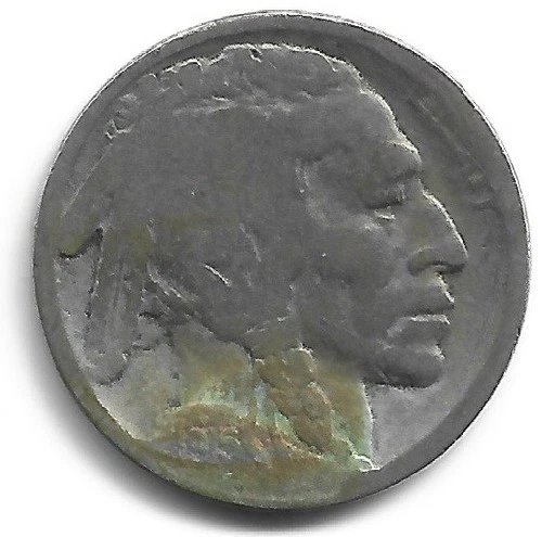 1915 S  Restored Date Buffalo Nickel - Free Shipping  DA003