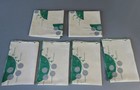 Antique 6-Pc ART DECO Ensemble MADEIRA Linen Runners Hand Embroidered Appliqued — photo 2
