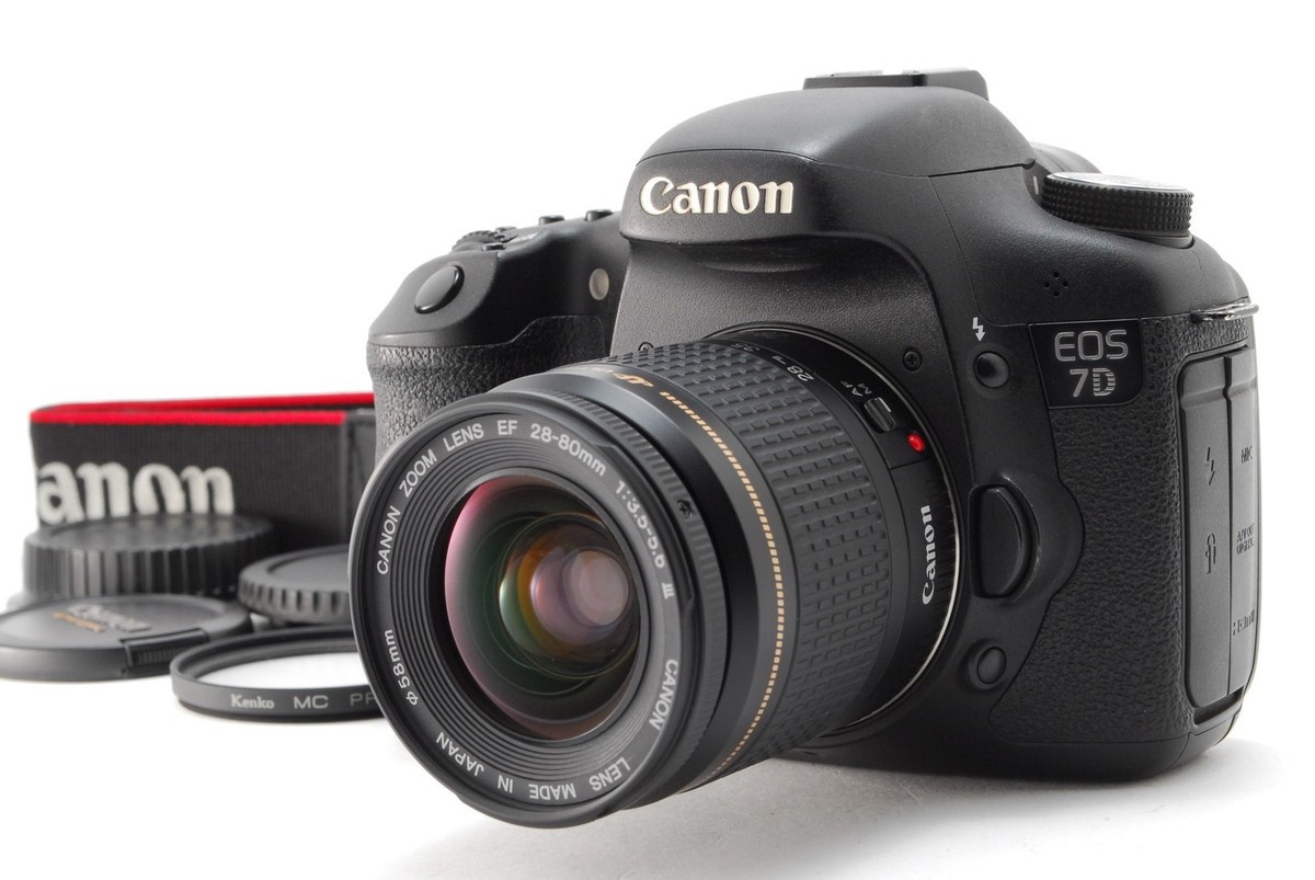 ☘️美品✨付属品多数☘️Canon EOS 7D 28-80mm 標準レンズ Near MINT] Canon EOS 7D/EF 28-80mm F3.5-5.6 III Lens w