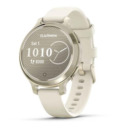 Garmin Lily 2 Active Smartwatch GPS Watch Lunar Gold Activity Monitor