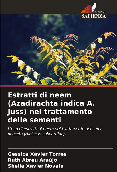 Estratti Di Neem (Azadirachta Indica A. Juss) Nel Trattamento Delle Sementi Buch-image