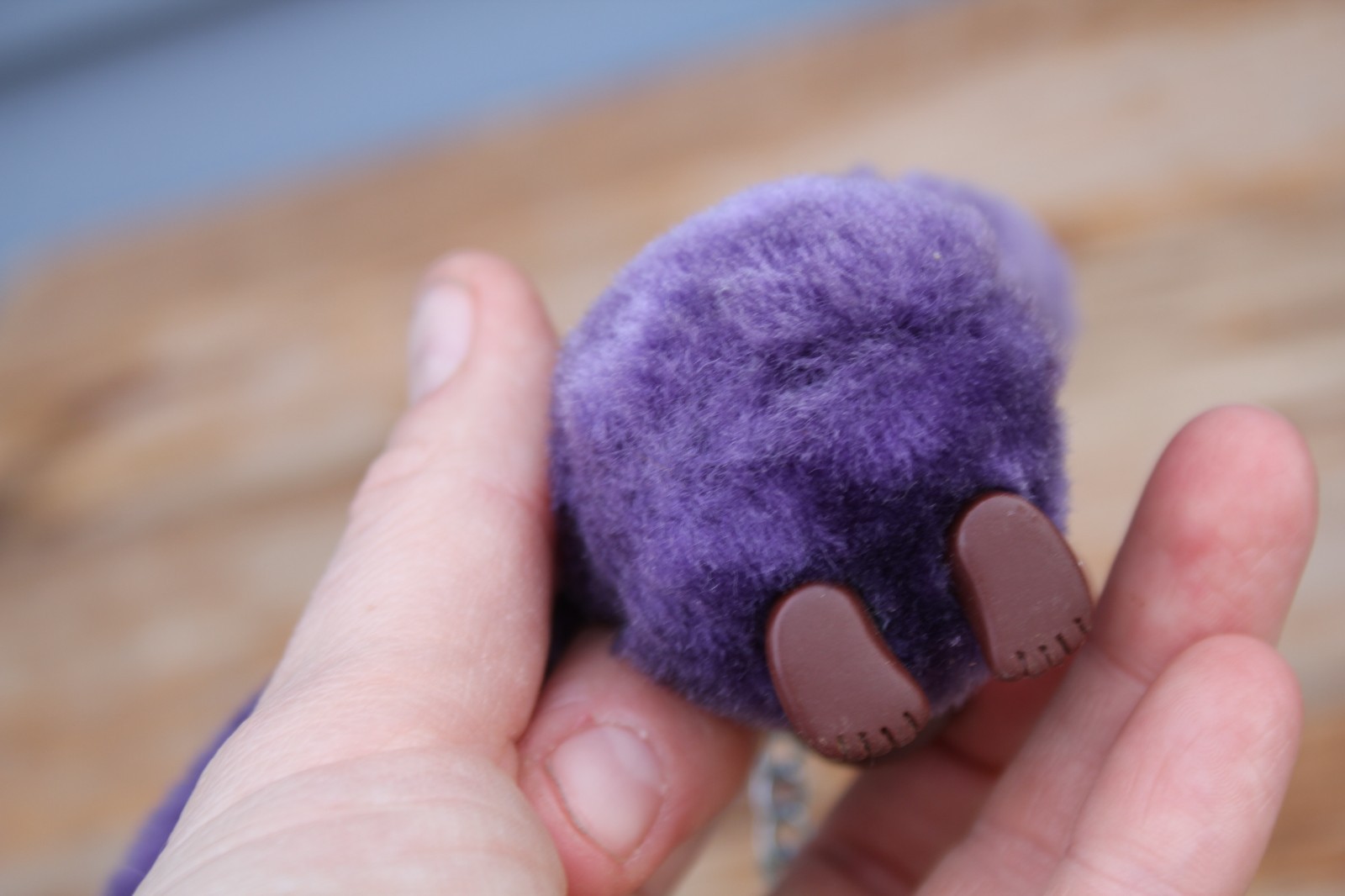 Kipling Keychain Monkey Purple Gorilla Purse Char… - image 9