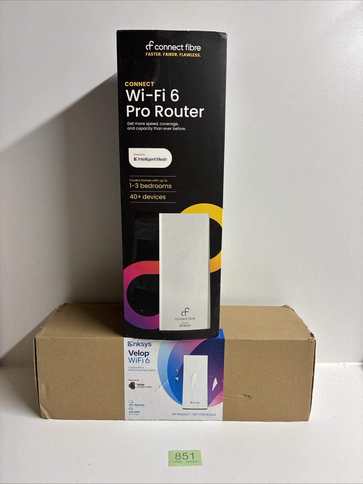 Linksys Velop AX4200 Tri-Band Mesh 6 Router - White (MX4200-UK) - Opened