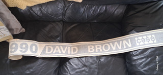 ORIGINAL NEW OLD STOCK DAVID BROWN 990 DECAL