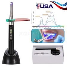 Woodpecker iLED Style Dental Curing Light Lamp 1 Sec Resin Cure 2500mw/c  Black