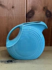 Vtg Fiesta Turquoise Blue PITCHER water Jug Free Shipping