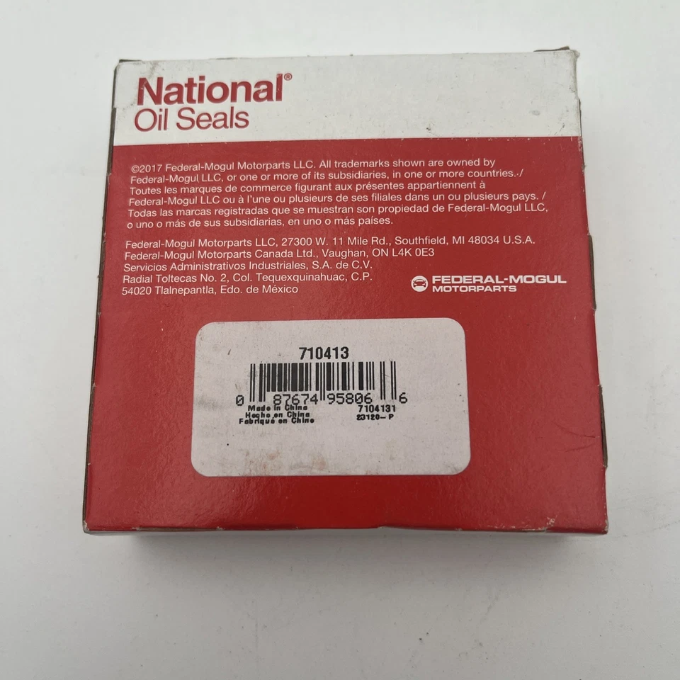 Sello de husillo de eje National 710413 Foto 3 de 4