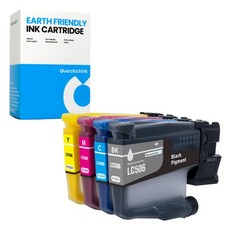 OSI Compatible Black Color Ink Cartridges Lot fit Brother LC506 MFC-J4355DW