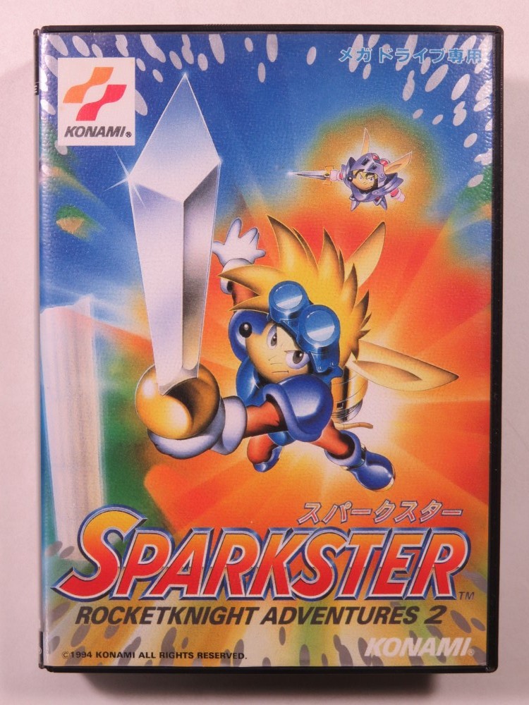 SPARKSTER ROCKETKNIGHT ADVENTURES 2 SEGA MEGADRIVE (MD) NTSC-JAPAN (COMPLETE - G