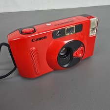 1985 Canon Snappy S 35mm Point-And-Shoot Film Compact Camera For Part Or Repair