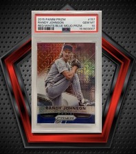 Randy Johnson *POP 1* 2015 Panini Prizm Red White & Blue PSA 10 157 Mariners MLB