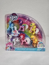 Hasbro NEW My Little Pony Rainbow Tail Surprise Collection 6 PK w/ Color Change