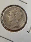 1925-D Mercury Dime VF 90% Silver Full Date Denver Mint