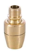 B&P Lamp 1 3/8 Inch Brass Swivel