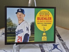 2020 Topps Archives 1960 All-Star Rookie Black 70/99 Walker Buehler 60AR-WB Note