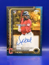 2025 Topps Gilded Collection Jhonkensy Noel Rookie (RC) Blue/Gold Auto 23/50