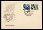 DR WHO 1955 GERMANY DDR FDC LEIPZIG FAIR COMBO M77156