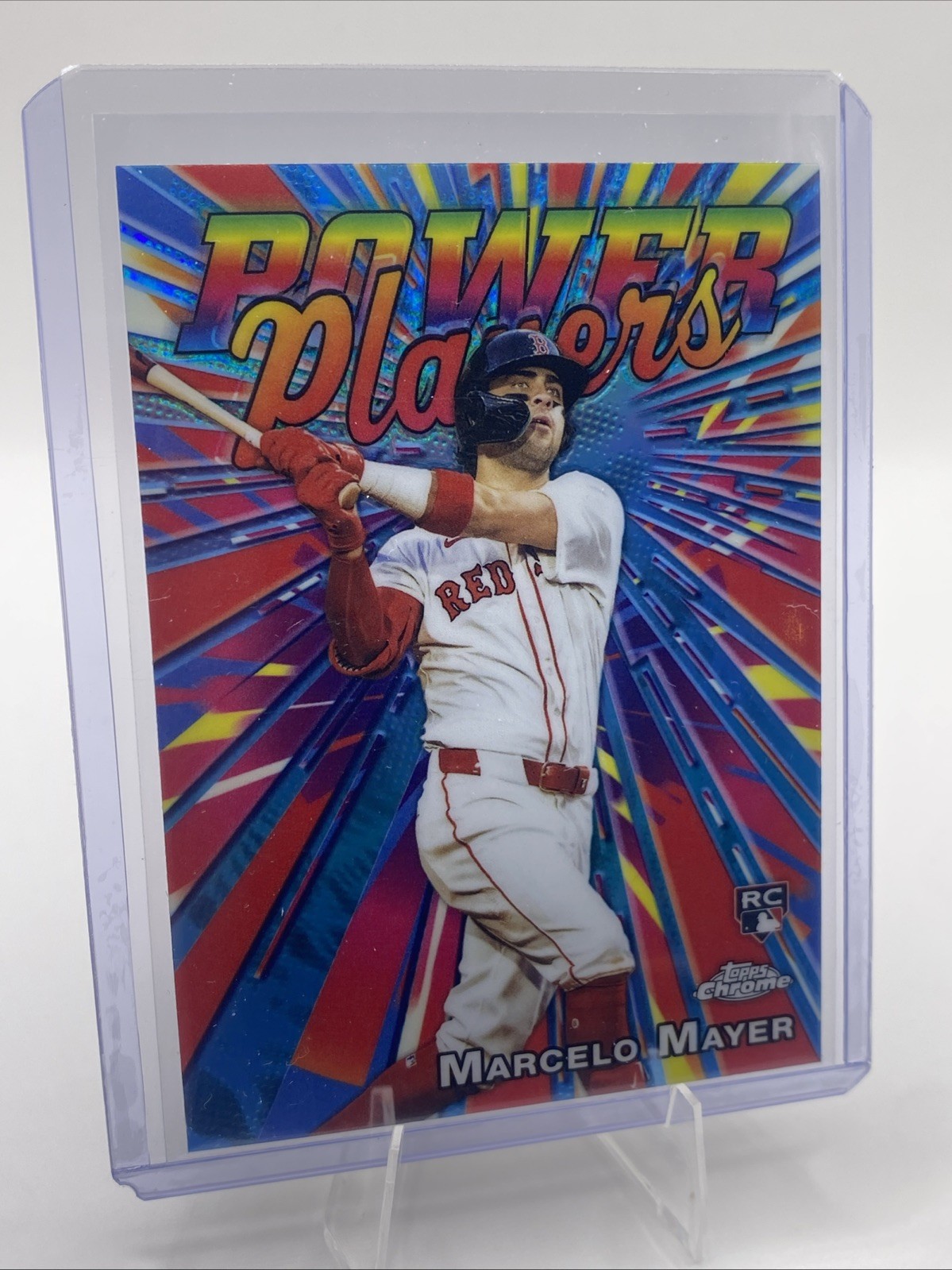 2025 Topps Chrome Update Series - Power Players Marcelo Mayer #PP-45 (RC)