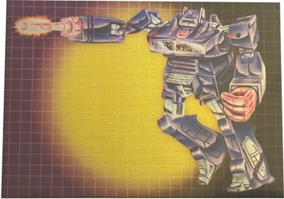 2026 DYNAMITE TRANSFORMERS 40TH METAL SHOCKWAVE METAL INSERT CARD #15