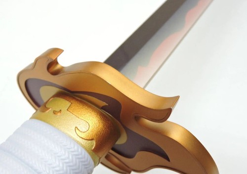 PROPLICA Nichirin Sword Kyojuro Rengoku Demon Slayer Kimetsu no Yaiba Used Japan - Picture 7 of 10