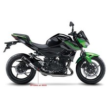 TERMINALE SCARICO COMPLETO LEOVINCE LV CORSA S BLACK KAWASAKI Z 500 2024 2025