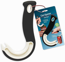Ring Pull Can Opener for Soda and Food Cans Arthritis Aid with Non Slip Grip for