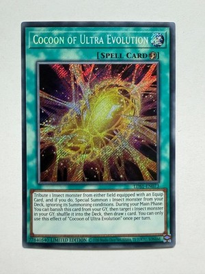 Kokon der Ultraevolution LDS1-DE073 Secret Rare Limitierte Auflage YuGiOh Karte NM
