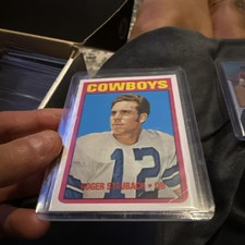 2012 Topps Chrome Rookie Reprint Card Roger Staubach #200. rookie card picture