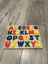 Wooden Alphabet Puzzle, all original pieces