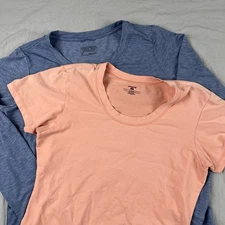 PATAGONIA Long-Sleeved Glorya Side-Slit Top & Tee Womens Medium Blue Orange