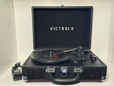 Victrola VSC 550BT Bluetooth Turntable Black Tested Working
