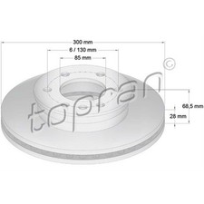 Disque de frein Mercedes 310